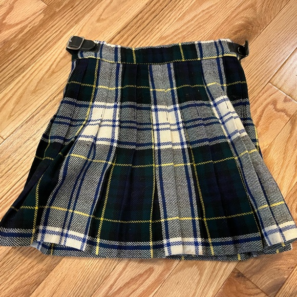 Vintage Girls Wool Kilt (age 4) - Picture 2 of 3